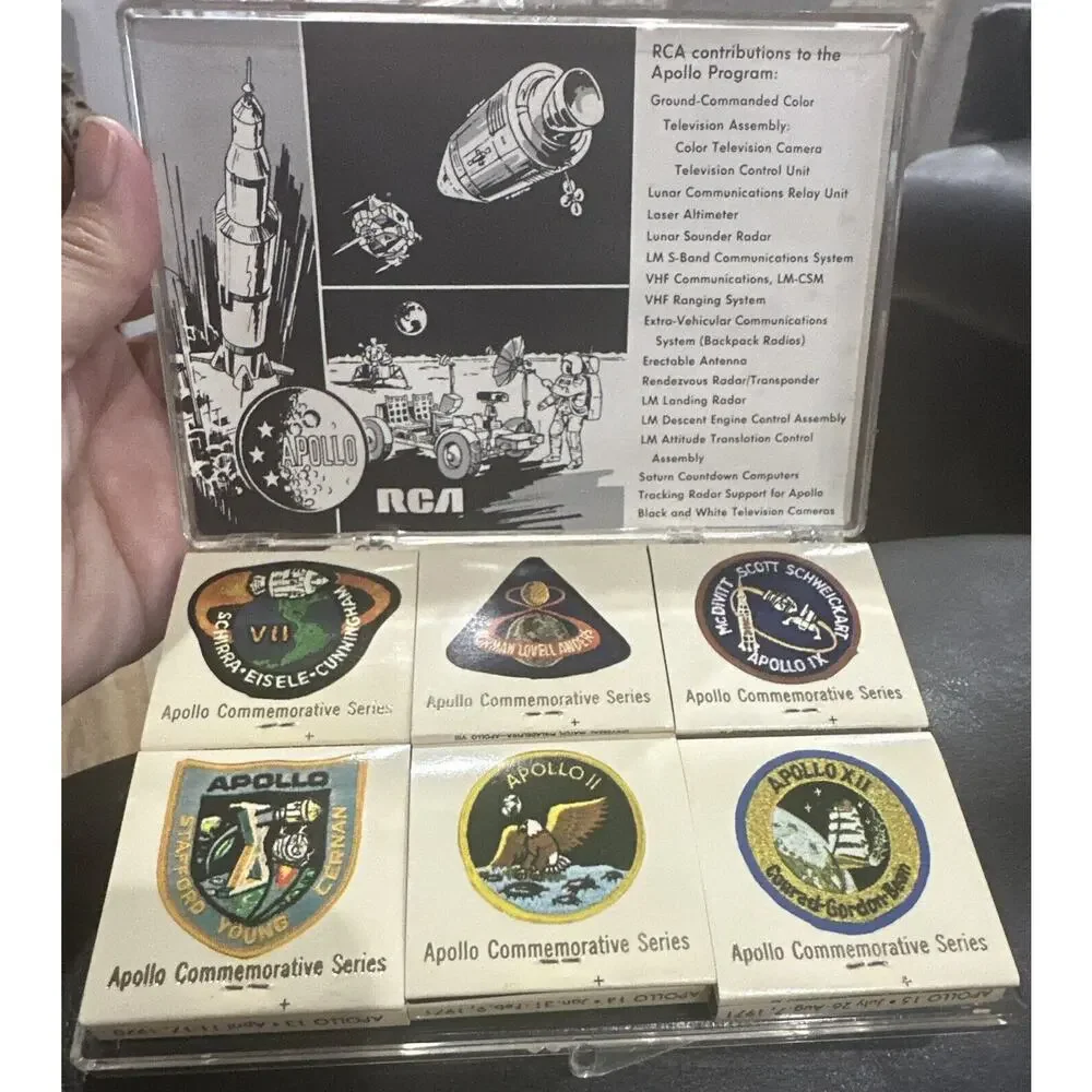 RARE RCA Apollo Commemorative Matchbook Apollo Series #0672 Limited Edition NEW